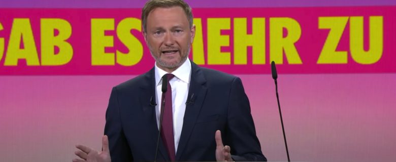 Christian Lindner Bundesparteitag 2021