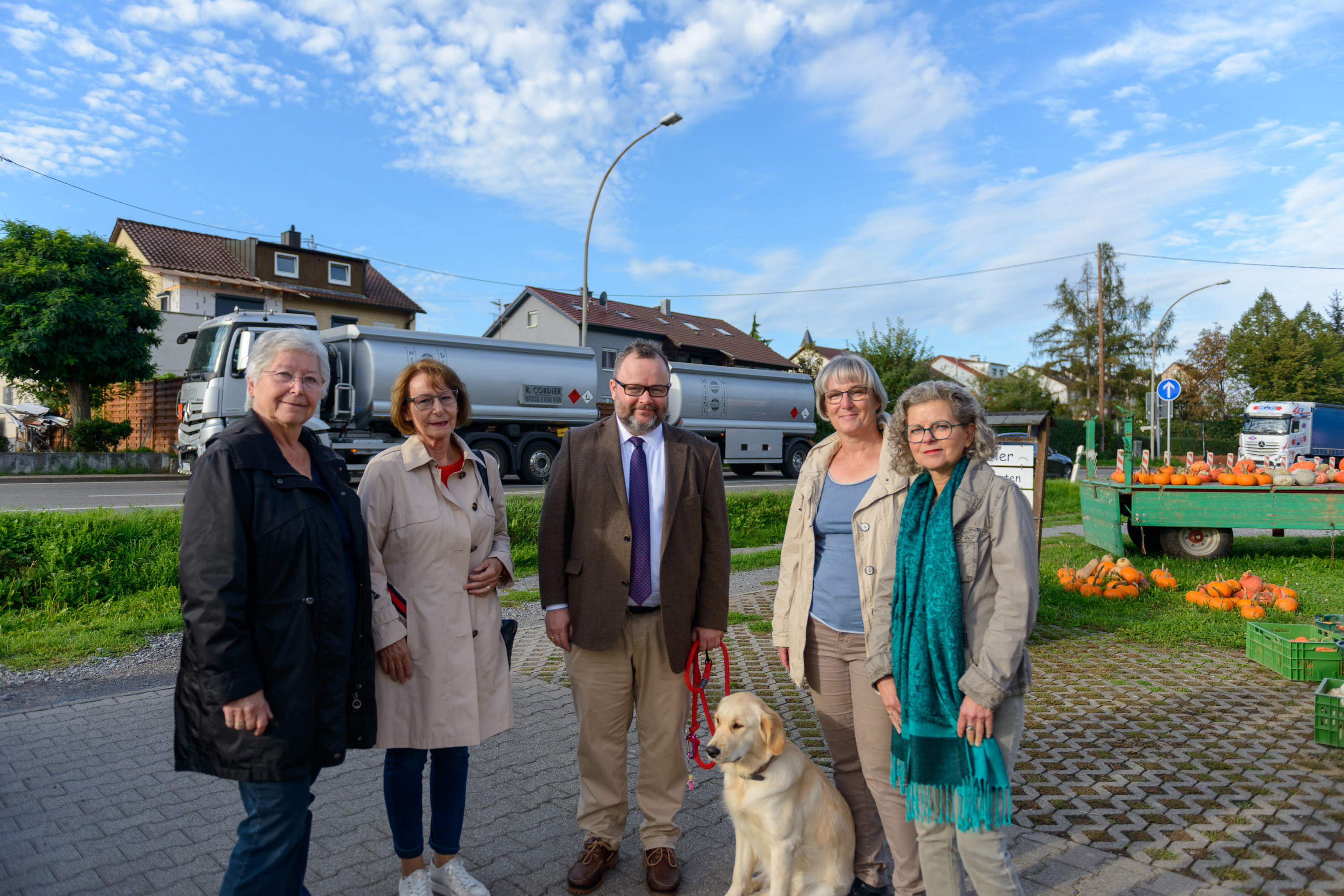 Informationsbesuch in Enzweihingen zur B10-Ortsumfahrung